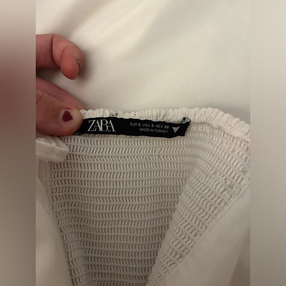 White Zara top - Picture 4 of 4